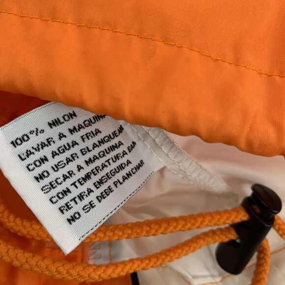 Vintage Univ Tennessee Volunteers Football Windbreaker Jacket Adult L Orange - Picture 4 of 7